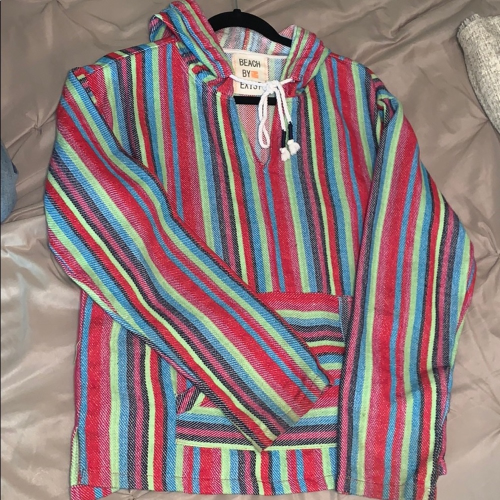 Light Striped Hoodie
